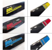 DUC Logo & Colored Blades Tips